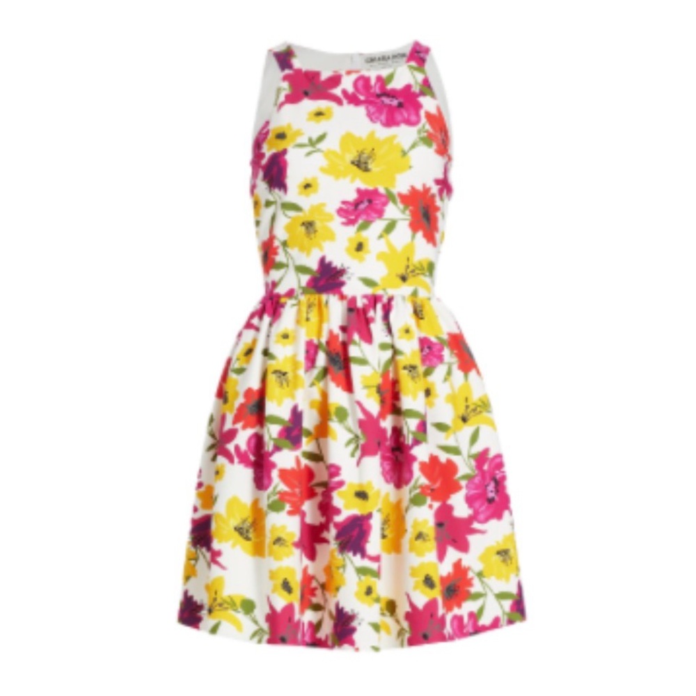 Chiara Boni Vibrant Flowers Sundress